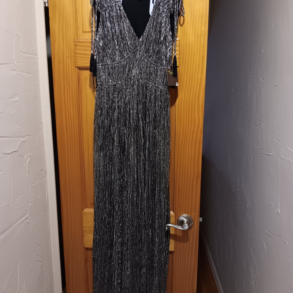 Taylor Silver Maxi Dress